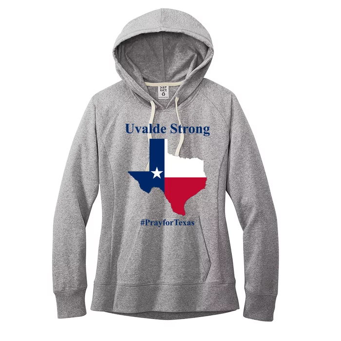 Uvalde Strong Pray For Texas Women's Fleece Hoodie