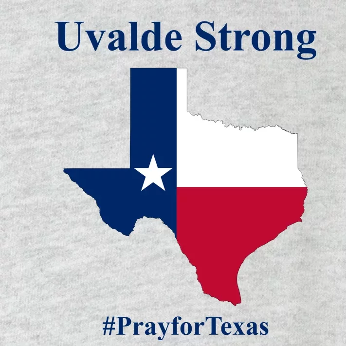 Uvalde Strong Pray For Texas Toddler Long Sleeve Shirt