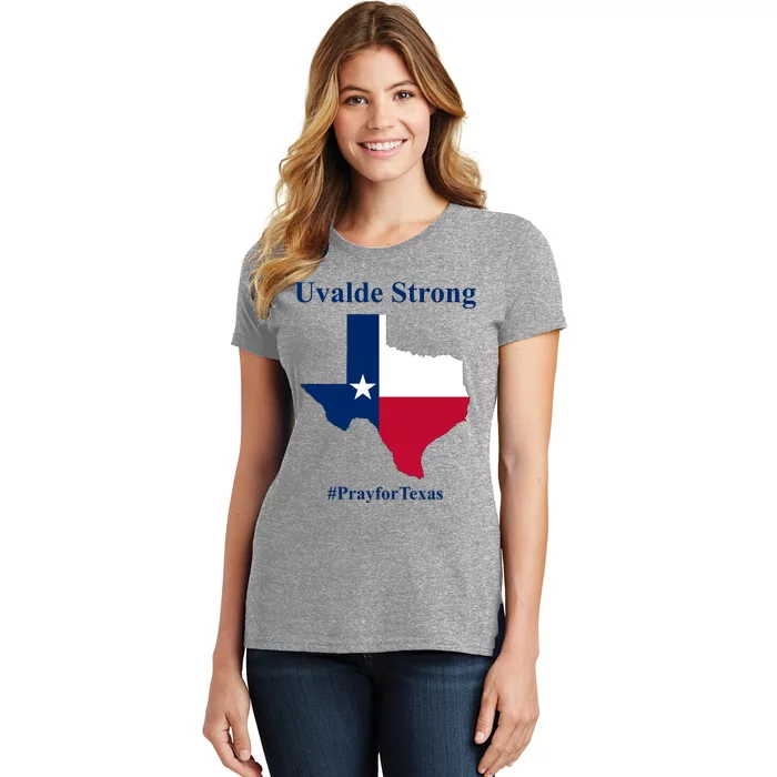 Uvalde Strong Pray For Texas Women's T-Shirt