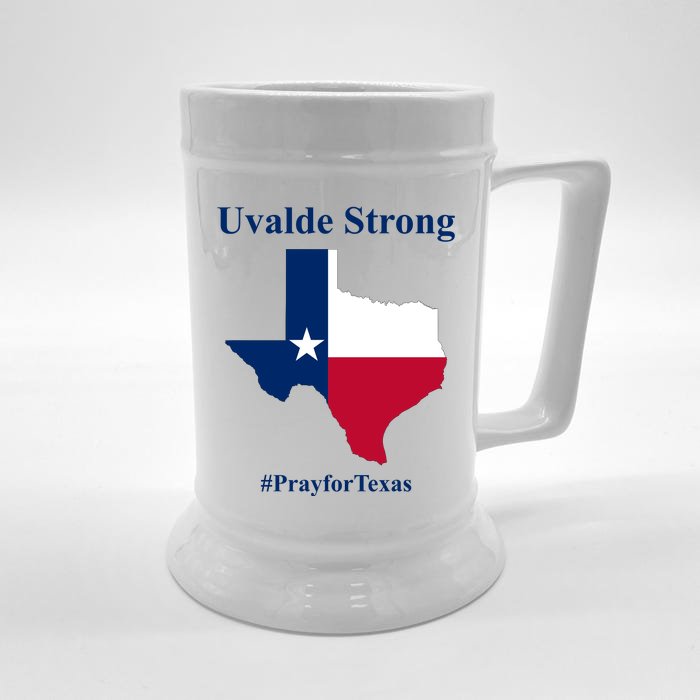 Uvalde Strong Pray For Texas Front & Back Beer Stein