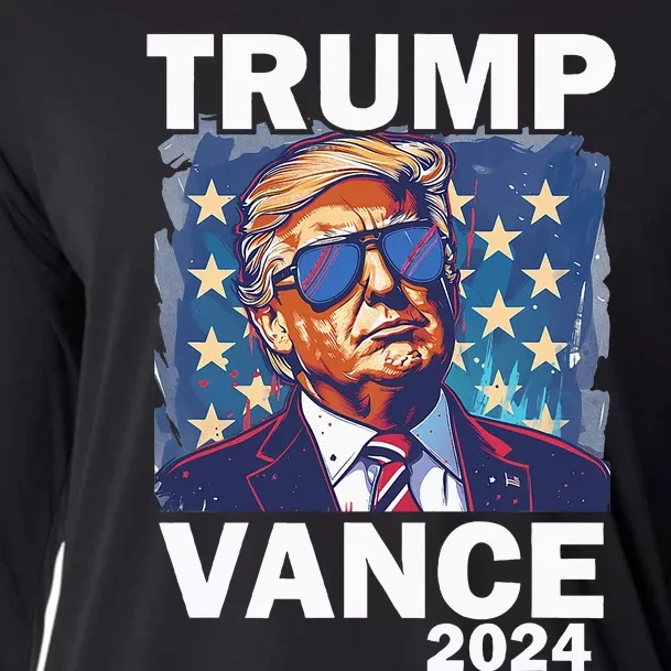 United States President Donald Trump Epic Battlemin Cooling Performance Long Sleeve Crew