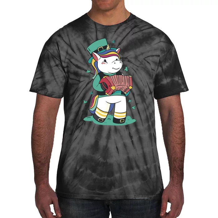 Unicorn St PatrickS Day Tie-Dye T-Shirt