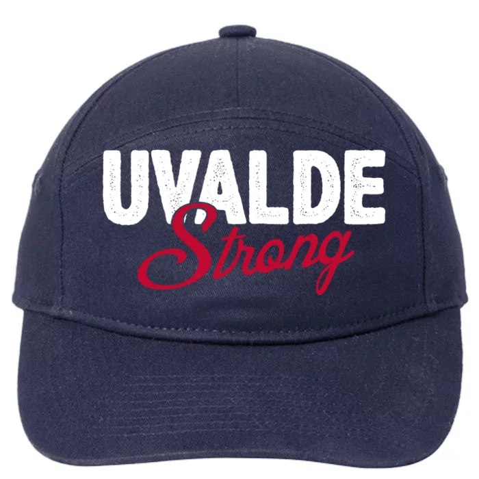 Uvalde Strong Pray For Texas 7-Panel Snapback Hat