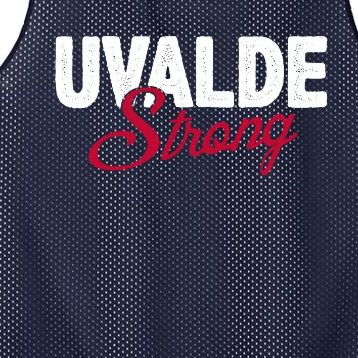 Uvalde Strong Pray For Texas Mesh Reversible Basketball Jersey Tank