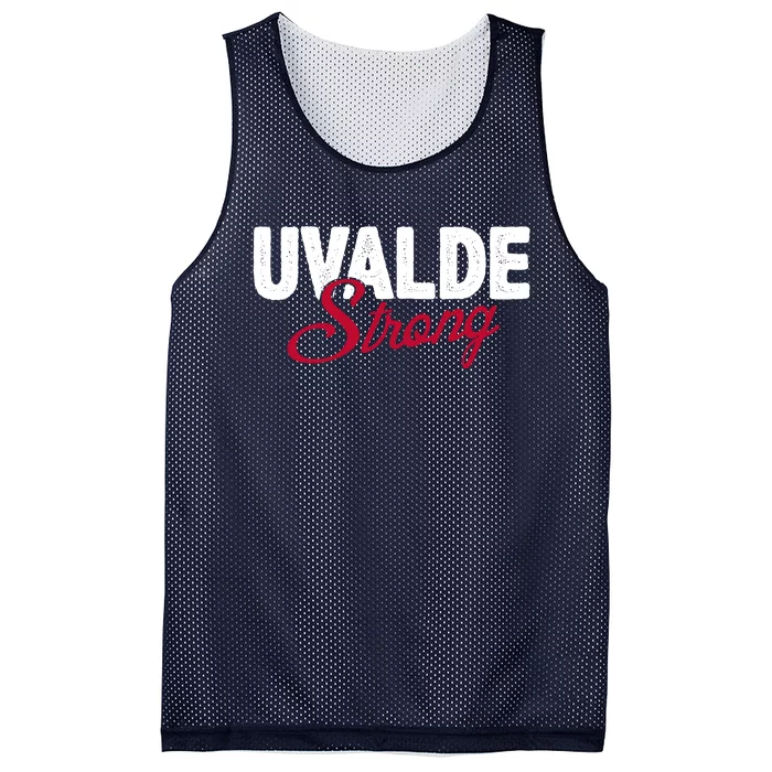 Uvalde Strong Pray For Texas Mesh Reversible Basketball Jersey Tank