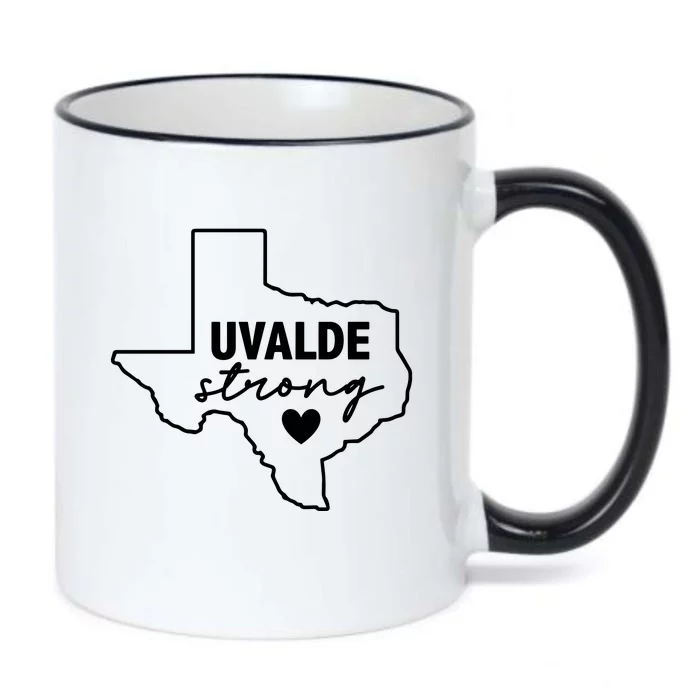 Uvalde Strong Pray For Texas Uvalde Texas Black Color Changing Mug