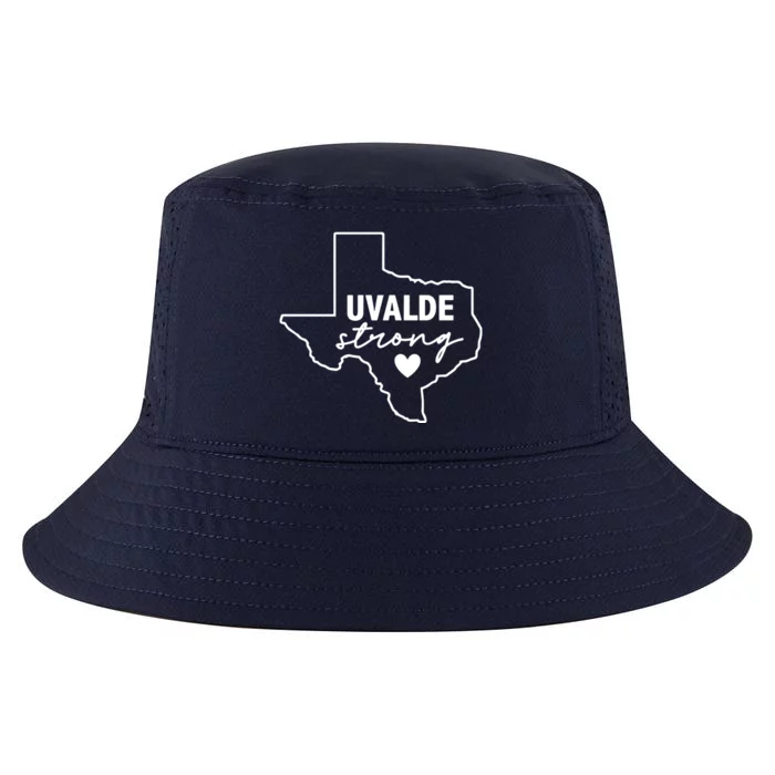 Uvalde Strong Pray For Texas Uvalde Texas Cool Comfort Performance Bucket Hat