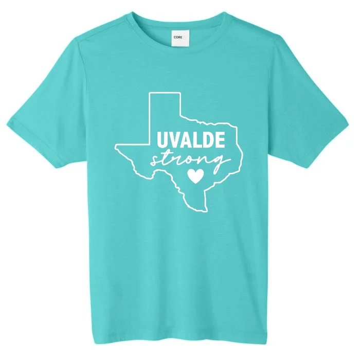 Uvalde Strong Pray For Texas Uvalde Texas ChromaSoft Performance T-Shirt