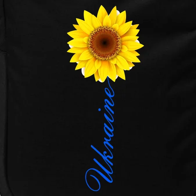 Ukraine Sunflower Peace Stop War Stand With Ukraine Impact Tech Backpack