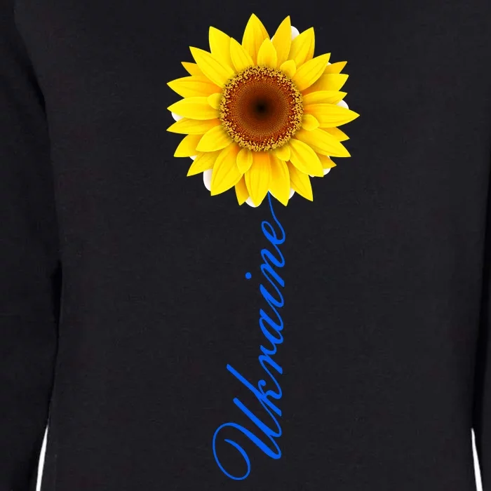 Ukraine Sunflower Peace Stop War Stand With Ukraine Womens California Wash Sweatshirt