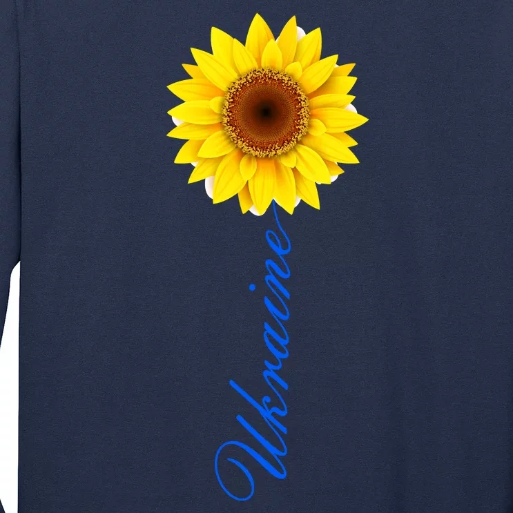 Ukraine Sunflower Peace Stop War Stand With Ukraine Long Sleeve Shirt