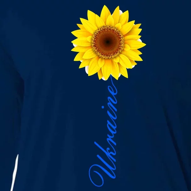 Ukraine Sunflower Peace Stop War Stand With Ukraine Cooling Performance Long Sleeve Crew