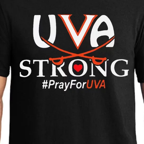 Uva Strong Pray For Uva Pajama Set