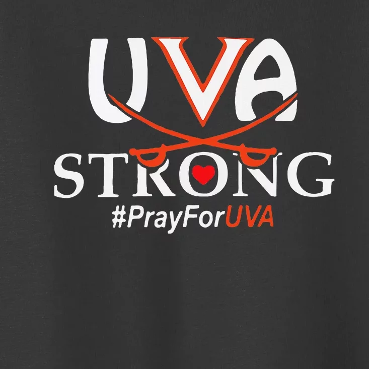 Uva Strong Pray For Uva Toddler T-Shirt