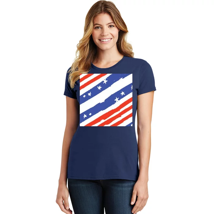 United States Patriotic Flag Women's T-Shirt