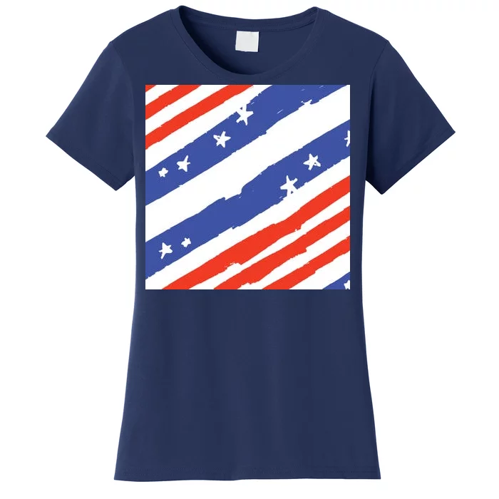 United States Patriotic Flag Women's T-Shirt