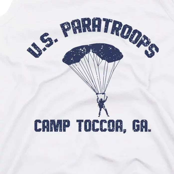 U S Paratroops Camp Toccoa Ga Tank Top