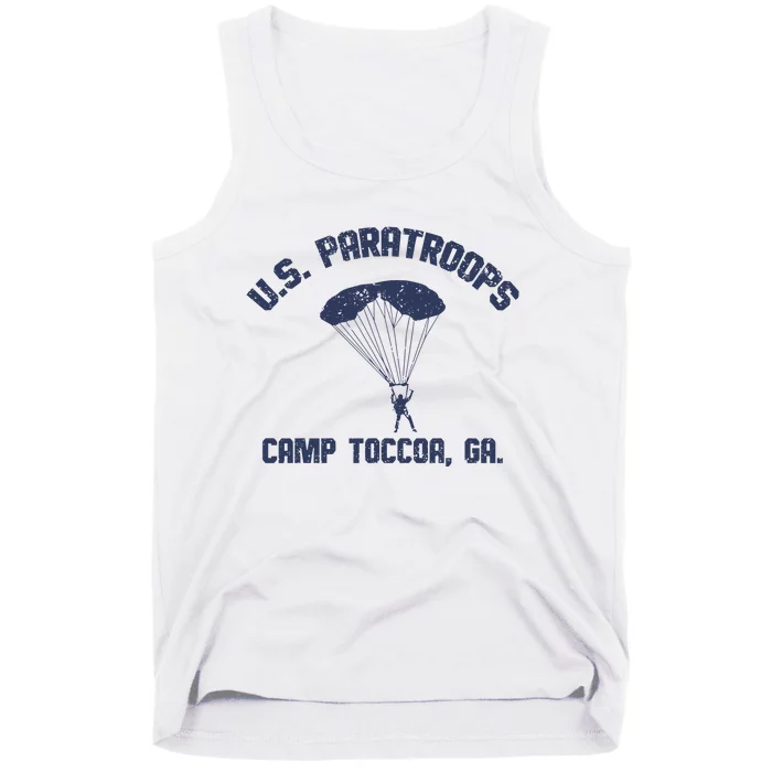 U S Paratroops Camp Toccoa Ga Tank Top