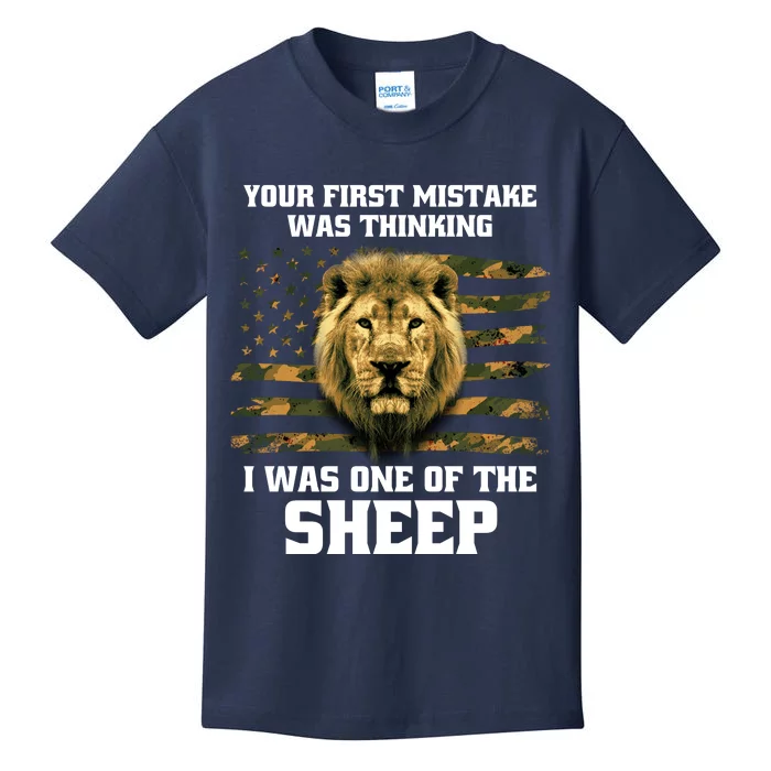 United States Patriot Your First Mistake Kids T-Shirt