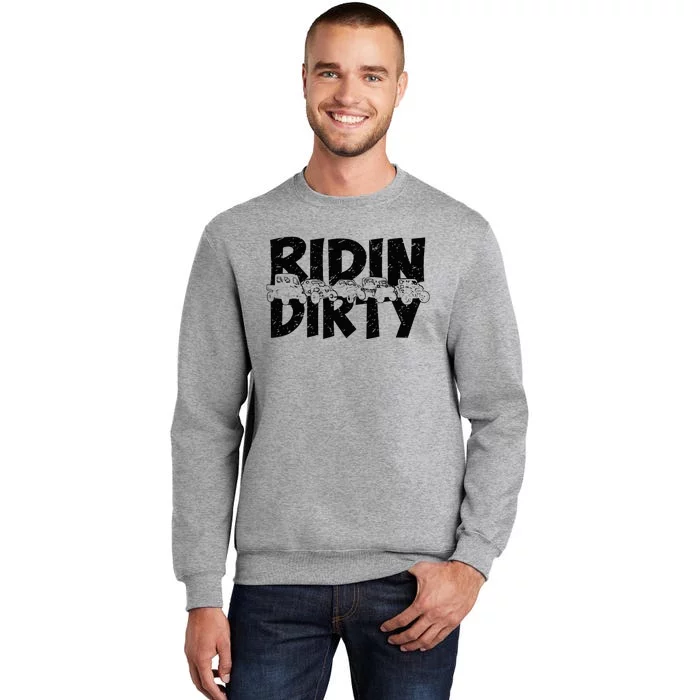 Utv Sxs Rider Riding Dirty Atv Offroad Riding Sxs Tall Sweatshirt