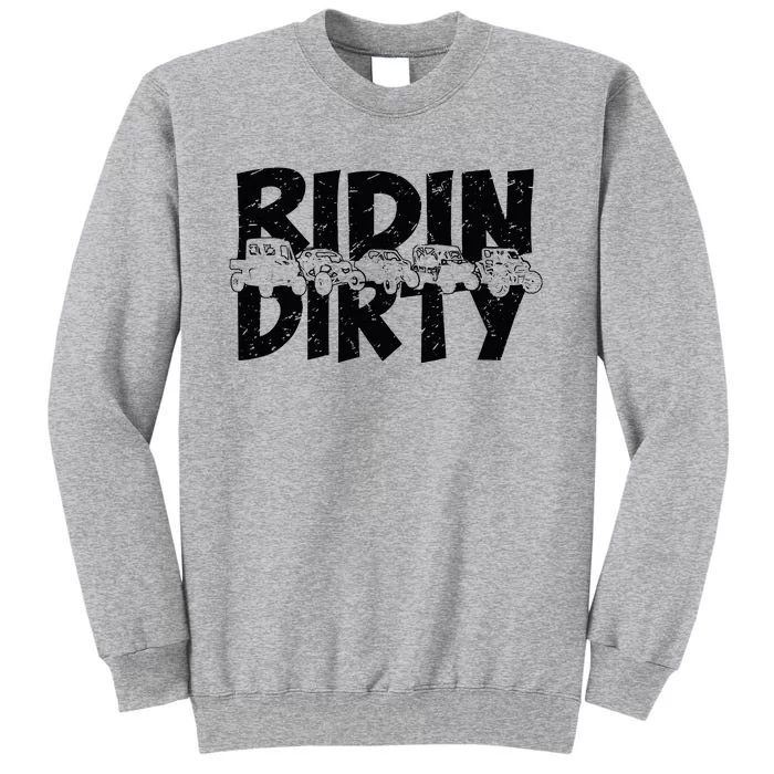 Utv Sxs Rider Riding Dirty Atv Offroad Riding Sxs Tall Sweatshirt