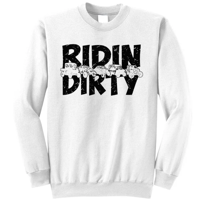 Utv Sxs Rider Riding Dirty Atv Offroad Riding Sxs Sweatshirt