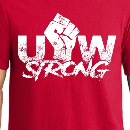 UAW Strike Red United Auto Workers Union UAW Strong Pajama Set