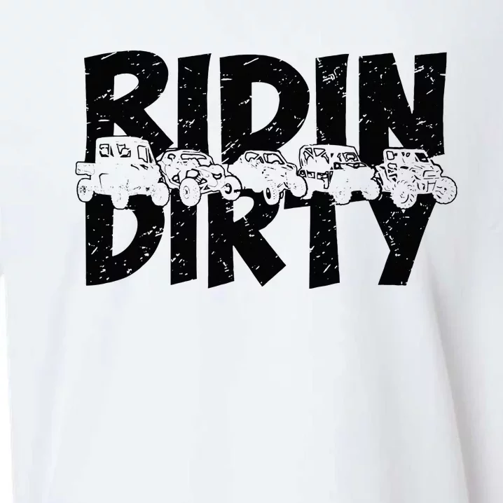 Utv Sxs Rider Riding Dirty Atv Offroad Riding Sxs Life Sueded Cloud Jersey T-Shirt