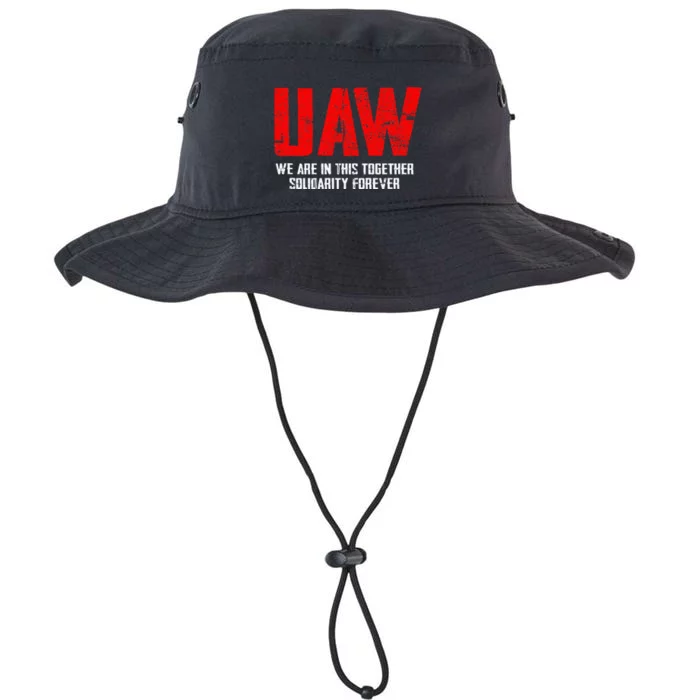 UAW Strike Red United Auto Workers Union UAW Strong Legacy Cool Fit Booney Bucket Hat