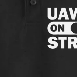 UAW Strike Red United Auto Workers UAW Dry Zone Grid Performance Polo