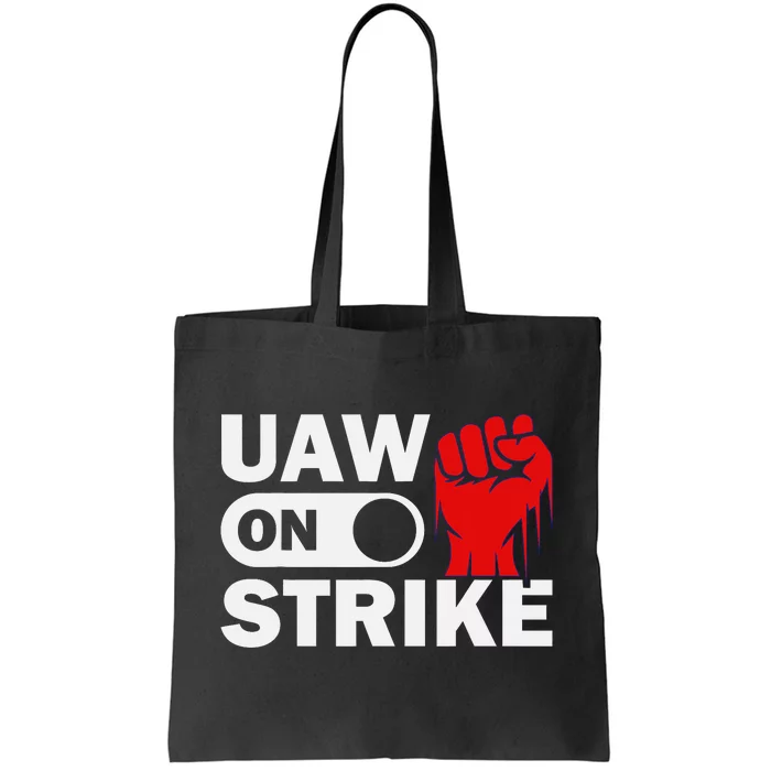 UAW Strike Red United Auto Workers UAW Tote Bag