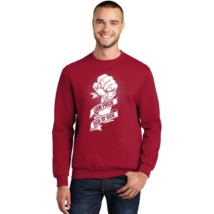 Uaw Strike Red United Auto Workers Picket Sign Sweatshirt