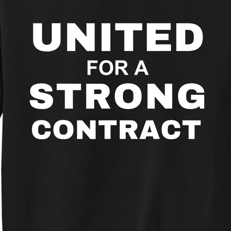 UAW Strike Red United Auto Workers Picket Sign Sweatshirt