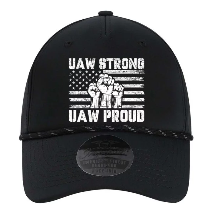 UAW Strong Solidarity UAW Proud Union UAW Laborer Worker Performance The Dyno Cap