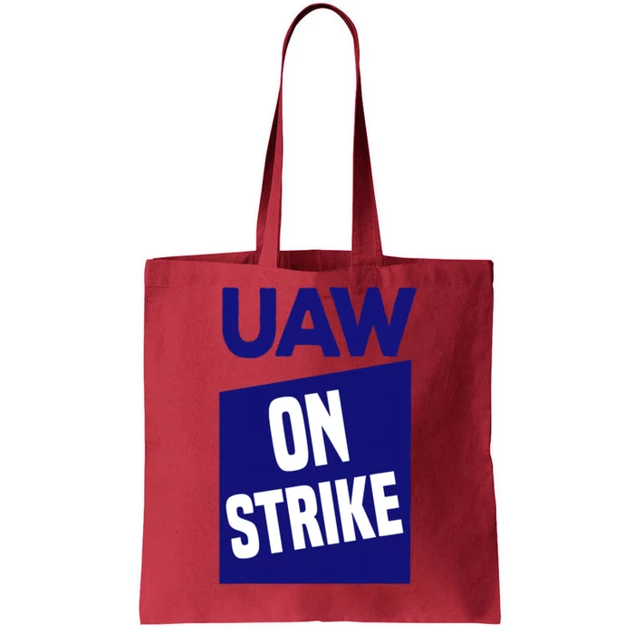 UAW Strong Solidarity UAW Laborer Worker UAW Proud Union Tote Bag