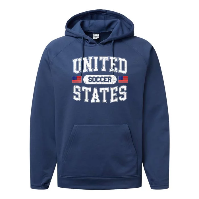 United States Soccer Performance Fleece Hoodie