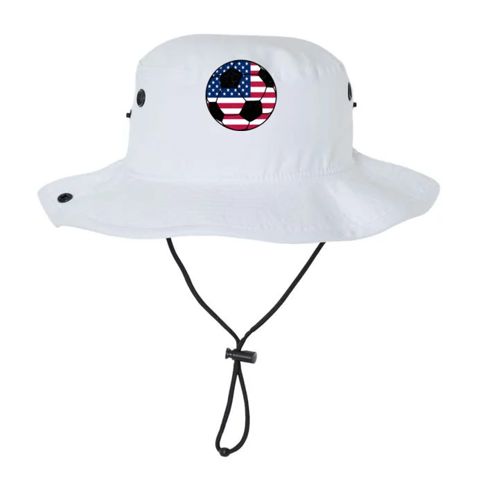 United States Soccer Ball Sport Vintage Legacy Cool Fit Booney Bucket Hat