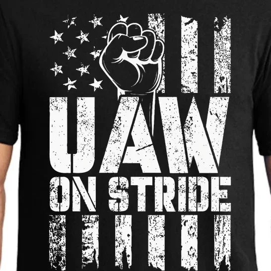 UAW Strong Solidarity UAW Proud Union UAW Laborer Worker Pajama Set