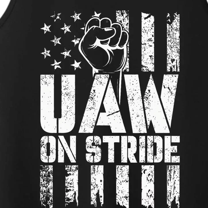 UAW Strong Solidarity UAW Proud Union UAW Laborer Worker Performance Tank