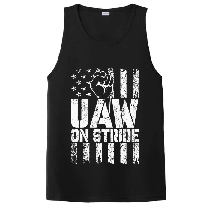 UAW Strong Solidarity UAW Proud Union UAW Laborer Worker Performance Tank