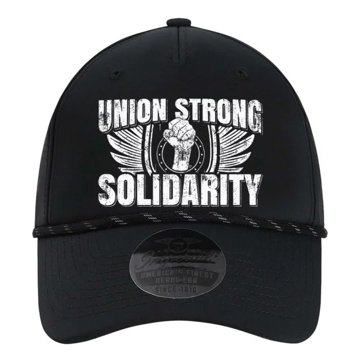 Union Strong Solidarity UAW Worker Laborer Performance The Dyno Cap