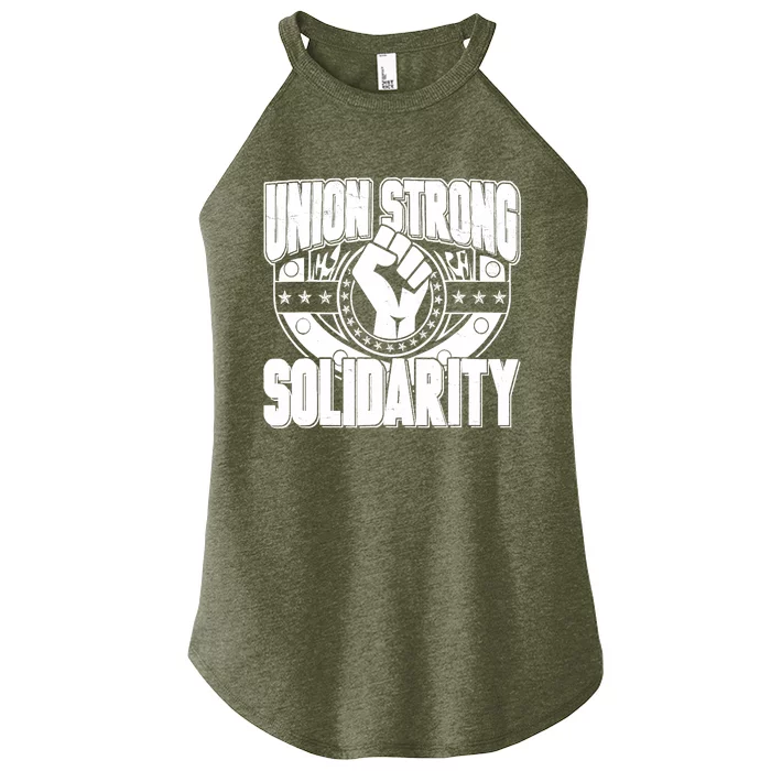 Union Strong Solidarity Women’s Perfect Tri Rocker Tank