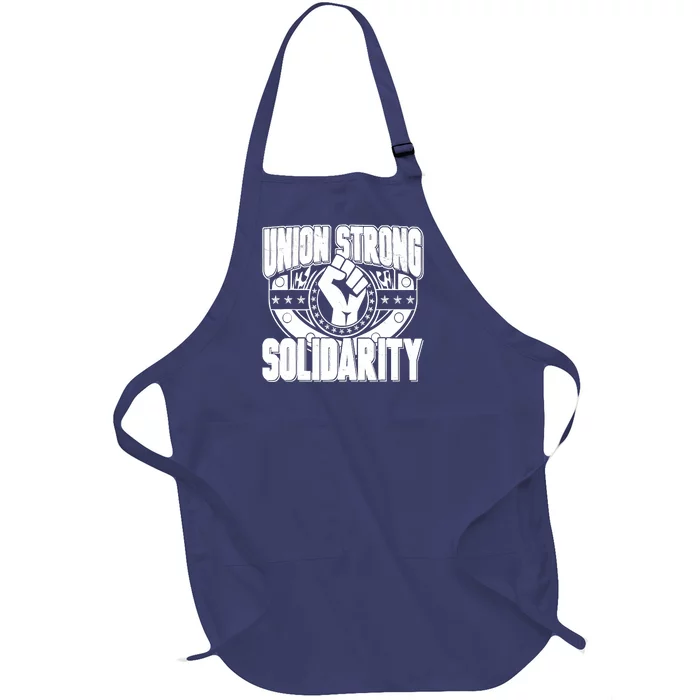 Union Strong Solidarity Full-Length Apron With Pocket