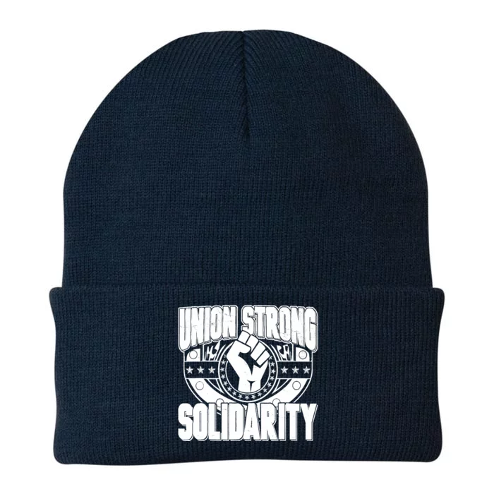 Union Strong Solidarity Knit Cap Winter Beanie