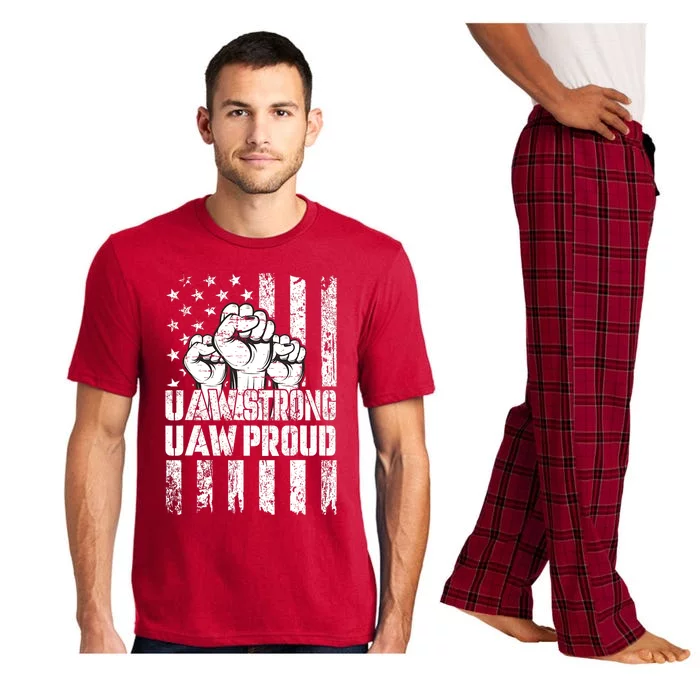 UAW Strong Solidarity UAW Proud Union UAW Laborer Worker Pajama Set