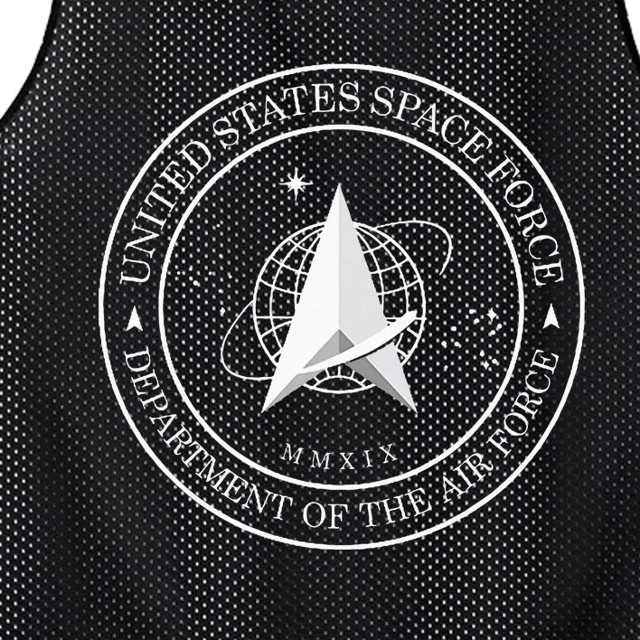 United States Space Force Mesh Reversible Basketball Jersey Tank