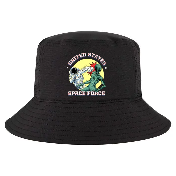 United States Space Force Funny Space Lover & UFO Alien Cool Comfort Performance Bucket Hat