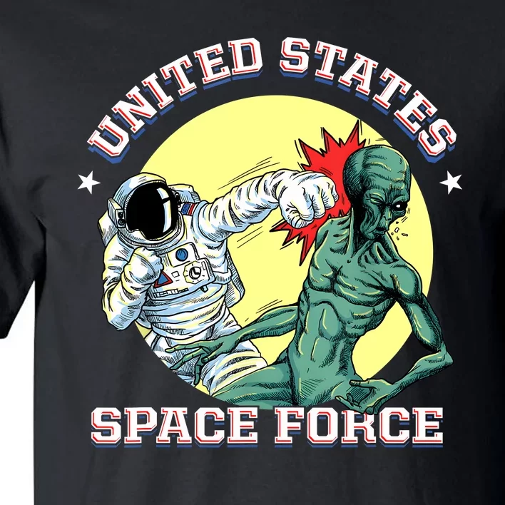 United States Space Force Funny Space Lover & UFO Alien Tall T-Shirt