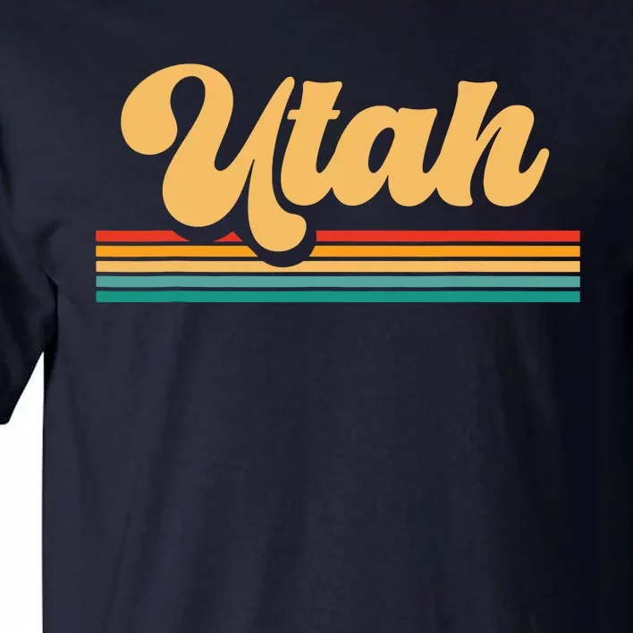 Us State Souvenir Utah Tall T-Shirt