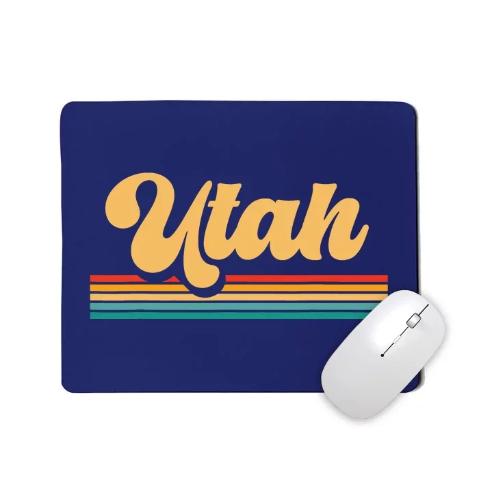 Us State Souvenir Utah Mousepad